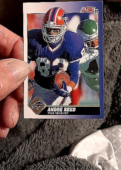 1991 Score #53 Andre Reed — front