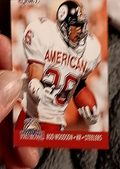 1992 Pro Set #377 Rod Woodson — front