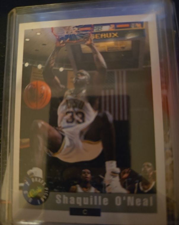 1992 Classic Draft Picks #1 Shaquille O'Neal — front