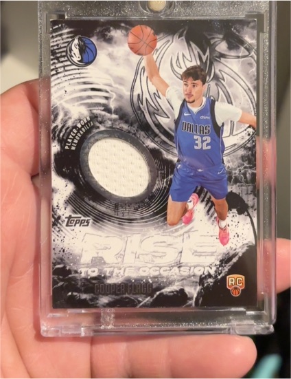2025-26 Topps Basketball Cooper Flagg Rise To The Occasion Patch RTO-CF — front