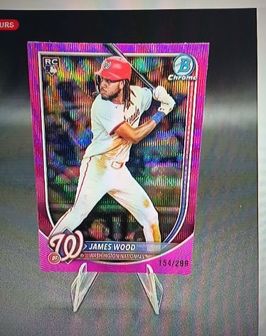 2025 Bowman Chrome #154 James Wood — front