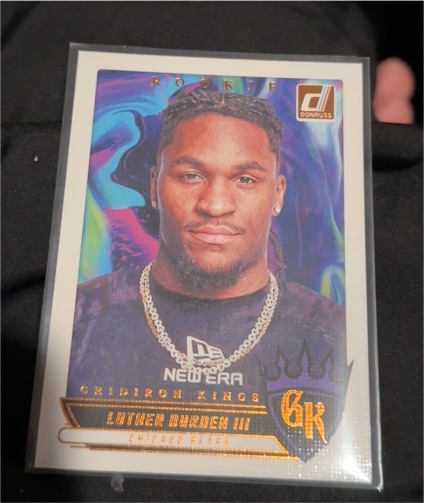 2025 Donruss #RGK-LBN Luther Burden III Rookie Gridiron Kings — front