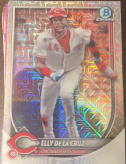 2025 Bowman Chrome #44 Elly De La Cruz — front