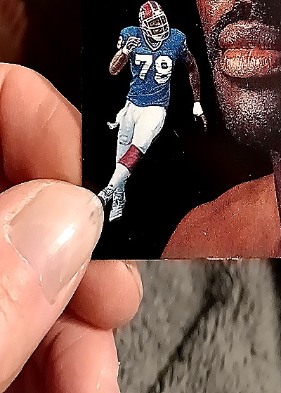 1991 Score #345 Bruce Smith — front
