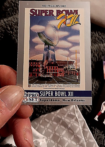 1990 Pro Set #12 Super Bowl XII Cowboys vs Broncos — front