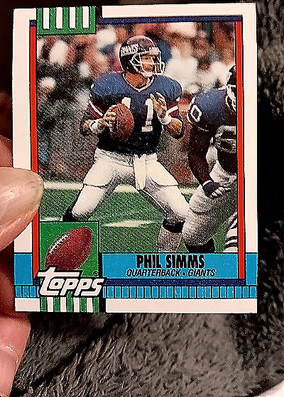 1990 Topps #174 Phil Simms — front