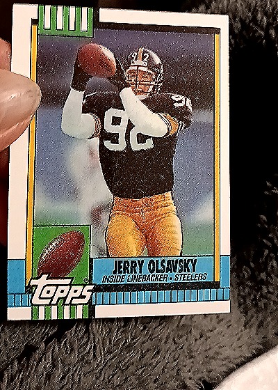 1990 Topps #191 Jerry Olsavsky — front