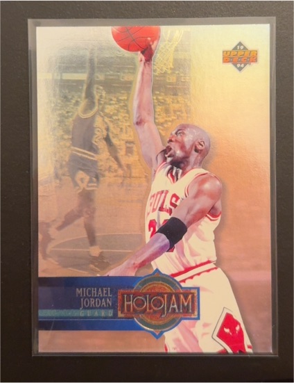 1994 Upper Deck HoloJam #H4 Michael Jordan — front