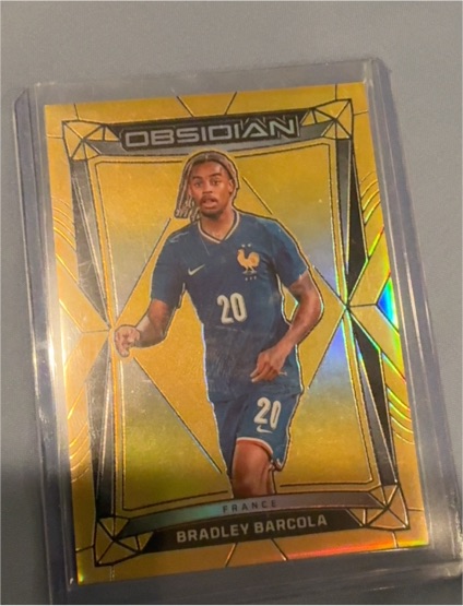 2024-25 Panini Obsidian #20 Bradley Barcola — front