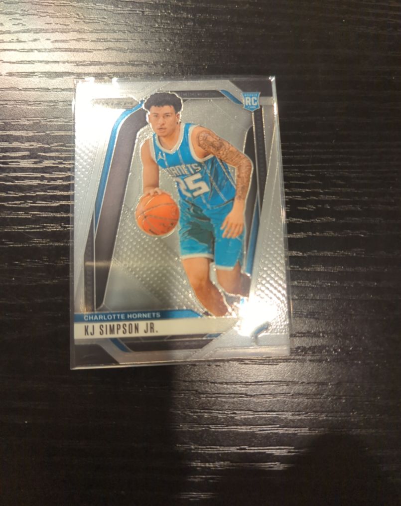 2024-25 Panini Prizm #247 KJ Simpson Jr. — front