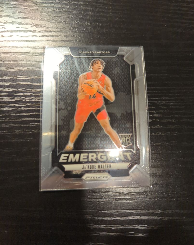 2024-25 Panini Prizm #27 Ja'Kobe Walter Emergent — front