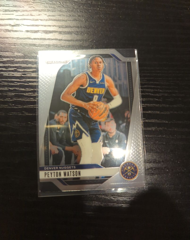 2024-25 Panini Prizm #133 Peyton Watson — front