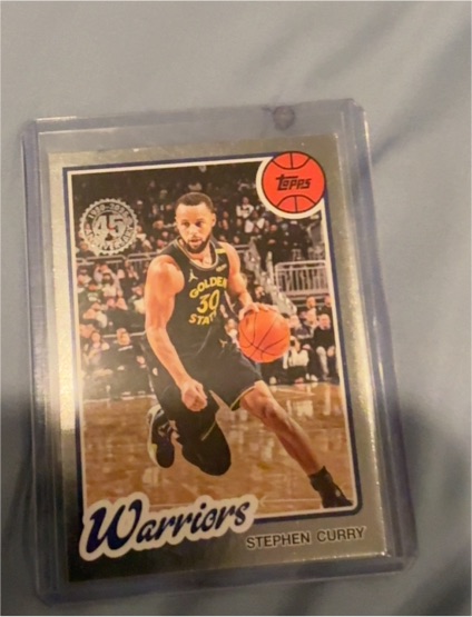 2025-26 Topps 45th Anniversary #80BK-89 Stephen Curry — front