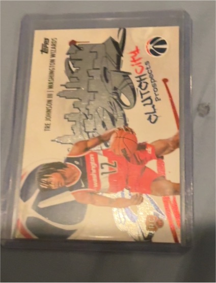 2025-26 Topps Basketball #CC-12 Trey Johnson — front