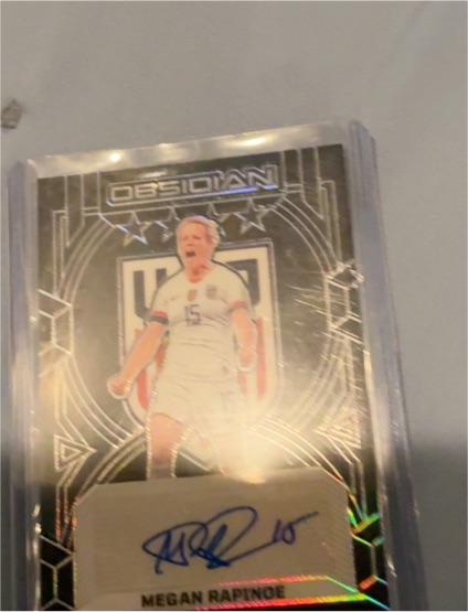 2024 Panini Obsidian Megan Rapinoe Autograph — front