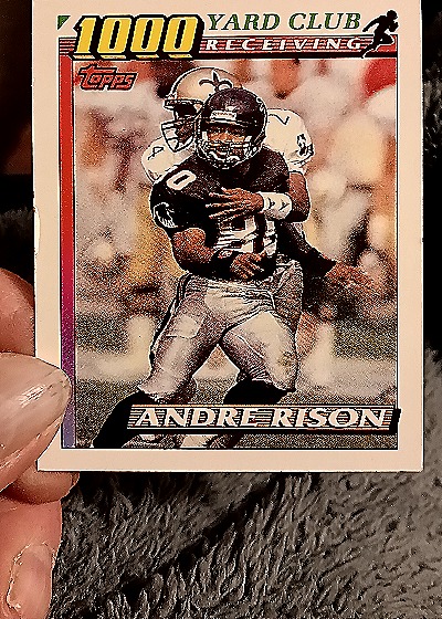 1991 Topps #7 Andre Rison — front