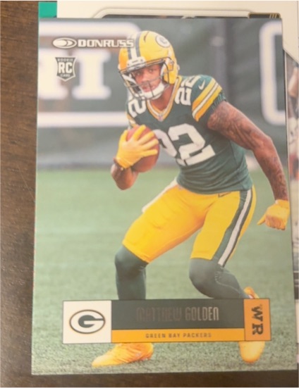 2025 Panini Donruss #R05-MTG Matthew Golden — front