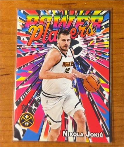 2025-26 Topps #PP-12 Nikola Jokić Power Players — front
