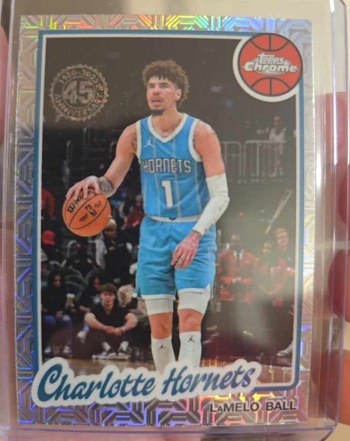 2025-26 Topps 1980-81 Topps Chrome #TC-LB LaMelo Ball — front