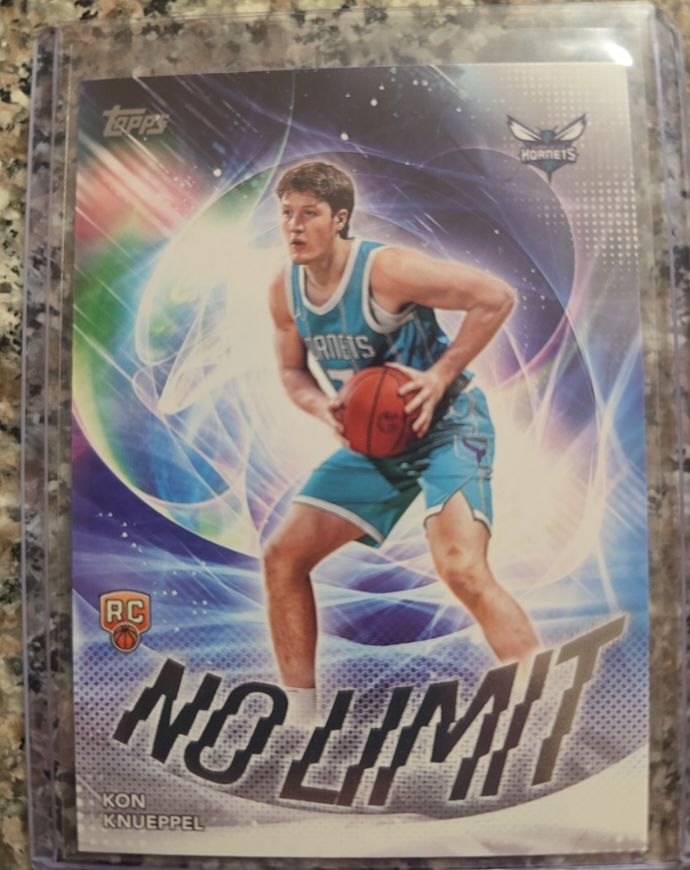 2025-26 Topps Basketball No Limit #NL-4 Kon Knueppel — front