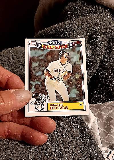 1987 Topps All-Star Game Commemorative Set #4 Wade Boggs — front
