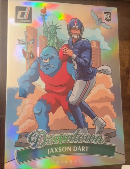 2025 Panini Donruss #14 Jaxson Dart — front