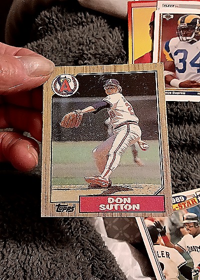 1987 Topps #673 Don Sutton — front