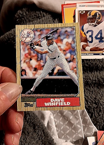 1987 Topps #770 Dave Winfield — front