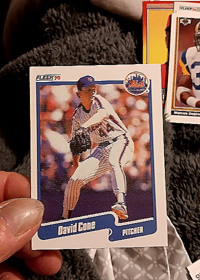 1990 Fleer #200 David Cone — front
