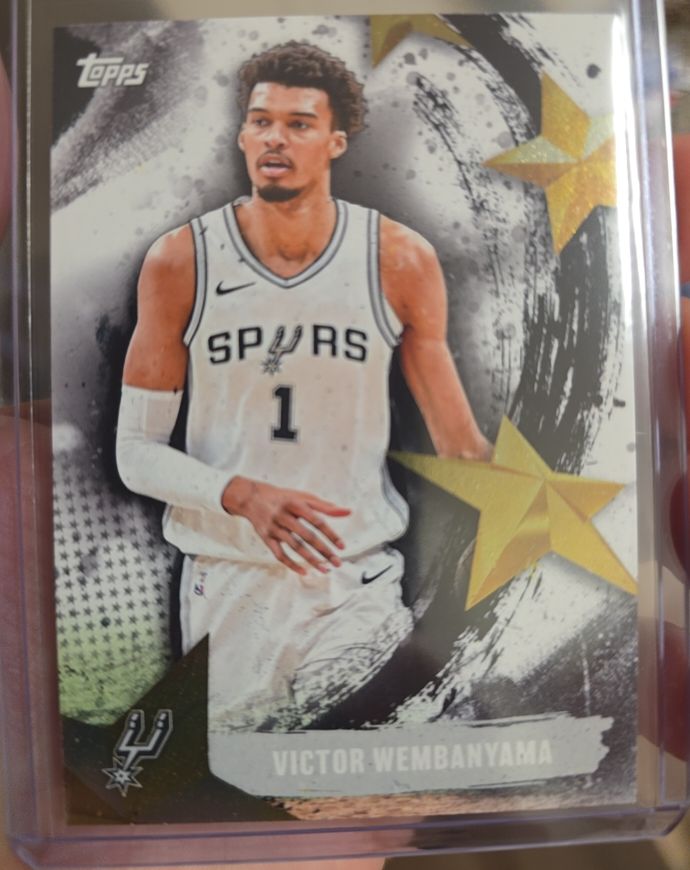 2025-26 Topps Stars of the NBA #SA-11 Victor Wembanyama — front