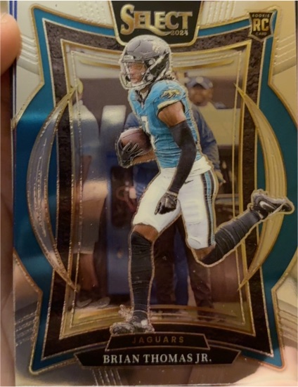 2024 Panini Select Concourse #91 Brian Thomas Jr. — front
