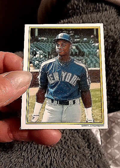 1989 Topps All-Star Collector's Edition #8 Darryl Strawberry — front