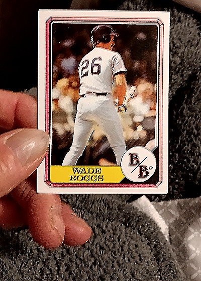 1987 Topps Boardwalk and Baseball #31 Wade Boggs — front