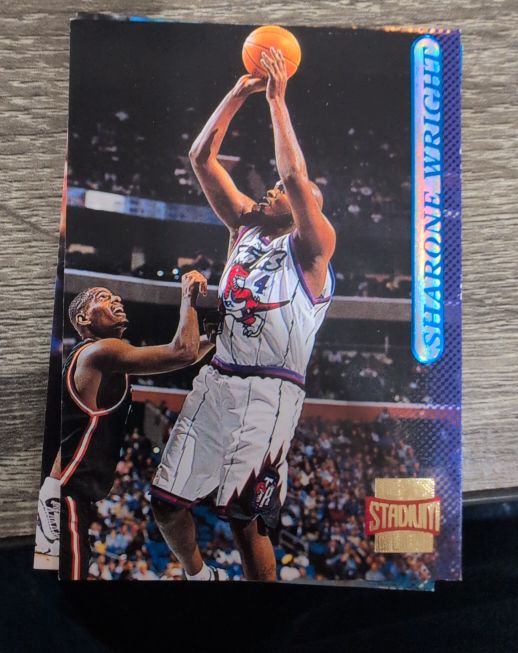 1996-97 Topps Stadium Club #93 Sharone Wright — front
