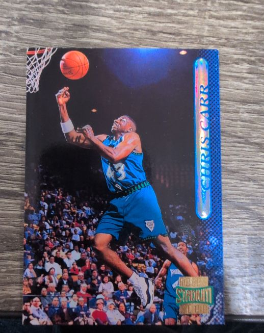 1996-97 Topps Stadium Club #100 Chris Carr — front