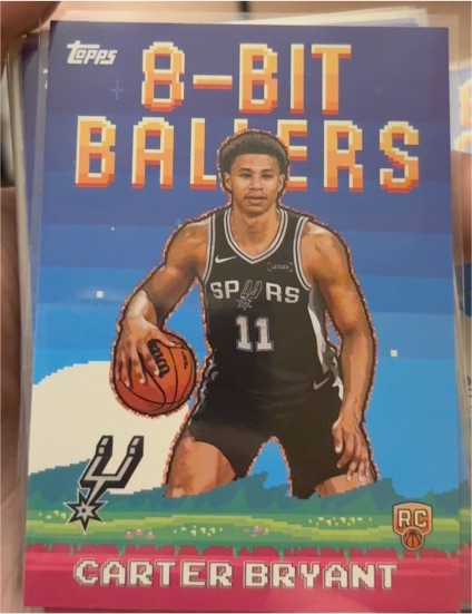 2025-26 Topps 8-Bit Ballers #8B-40 Carter Bryant — front