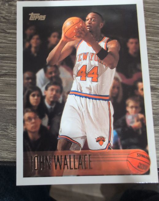 1996-97 Topps #189 John Wallace — front