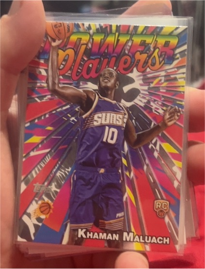 2025-26 Topps Basketball #PP-20 Khaman Maluach Power Players — front