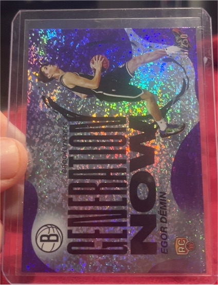 2025-26 Topps Basketball #GN-8 Egor Demin — front