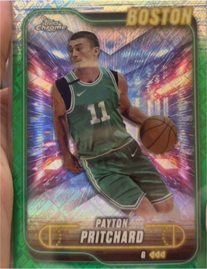 2024-25 Topps Chrome #110 Payton Pritchard — front