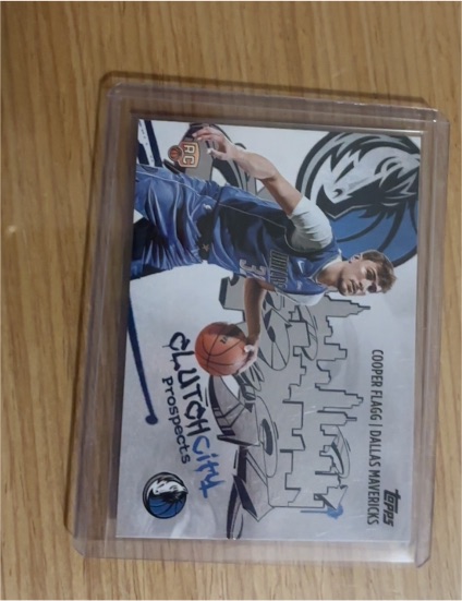 2025-26 Topps Clutch City Prospects #CC-1 Cooper Flagg — front