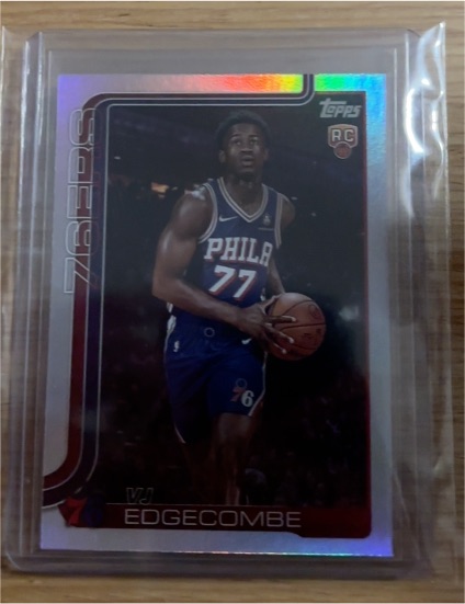 2025-26 Topps #203 VJ Edgecombe — front