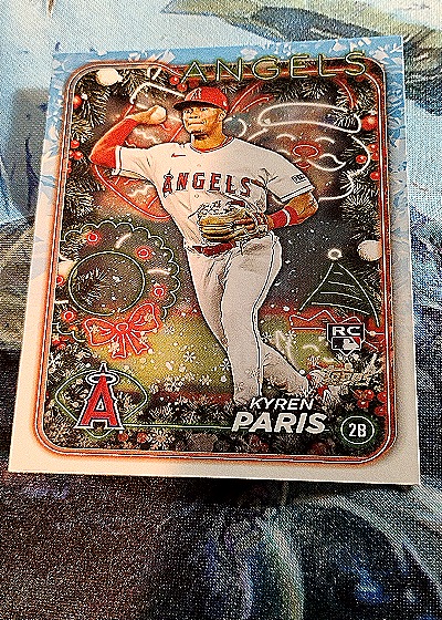2024 Topps Holiday #H130 Kyren Paris — front