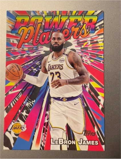 2025-26 Topps Basketball #PP-7 LeBron James Power Players — front