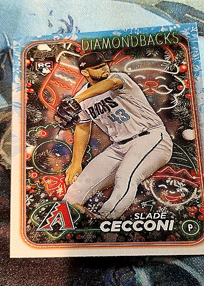 2024 Topps Holiday #H39 Slade Cecconi — front