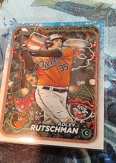 2024 Topps Holiday #H194 Adley Rutschman — front