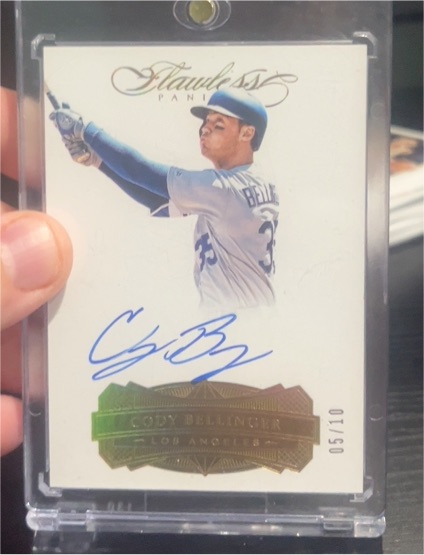 2017 Panini Flawless #FS-CB Cody Bellinger — front