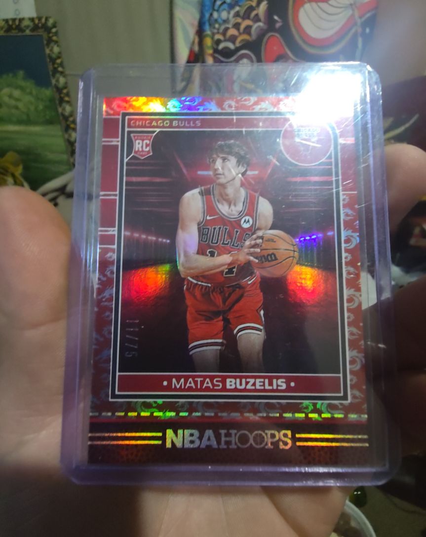 2024-25 Panini NBA Hoops #241 Matas Buzelis — front