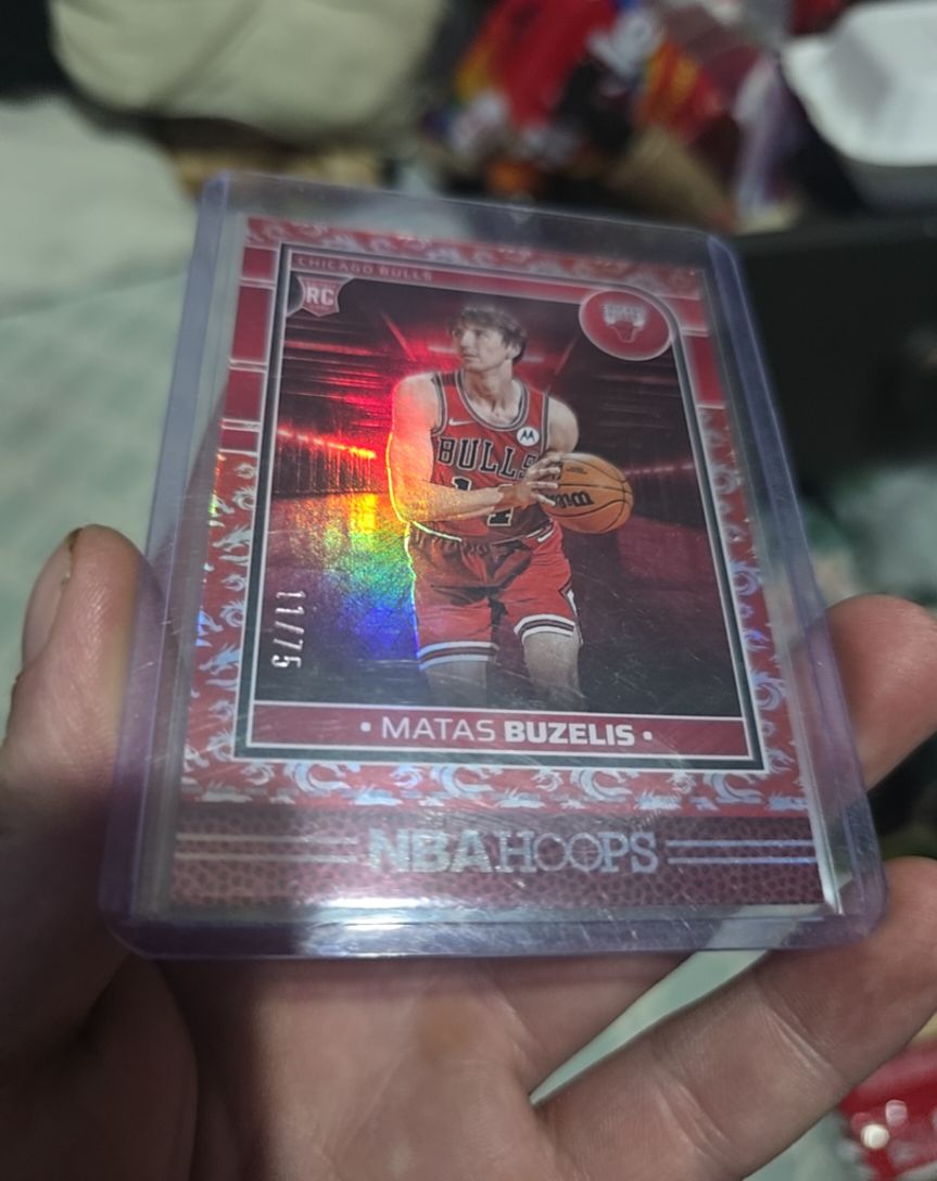 2024 Panini NBA Hoops #RC Matas Buzelis — front