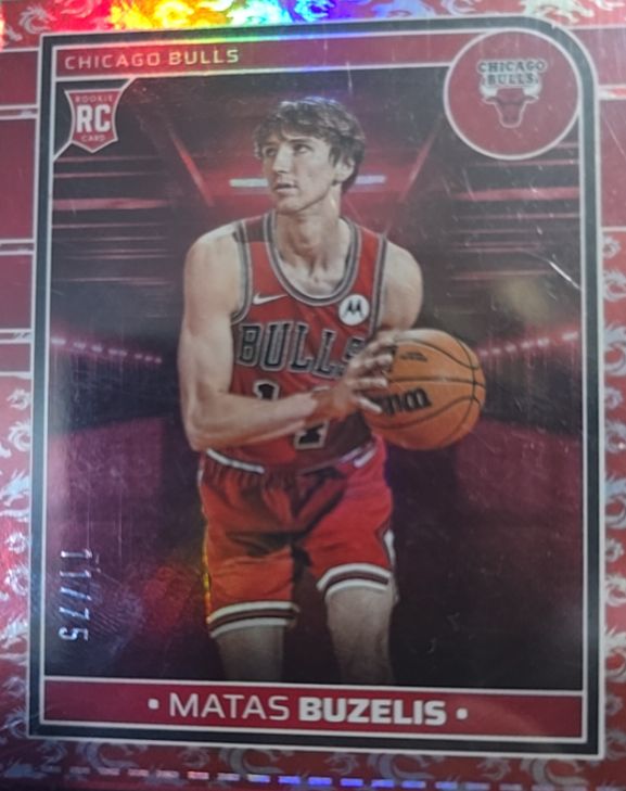 2024-25 Panini NBA Hoops #241 Matas Buzelis — front
